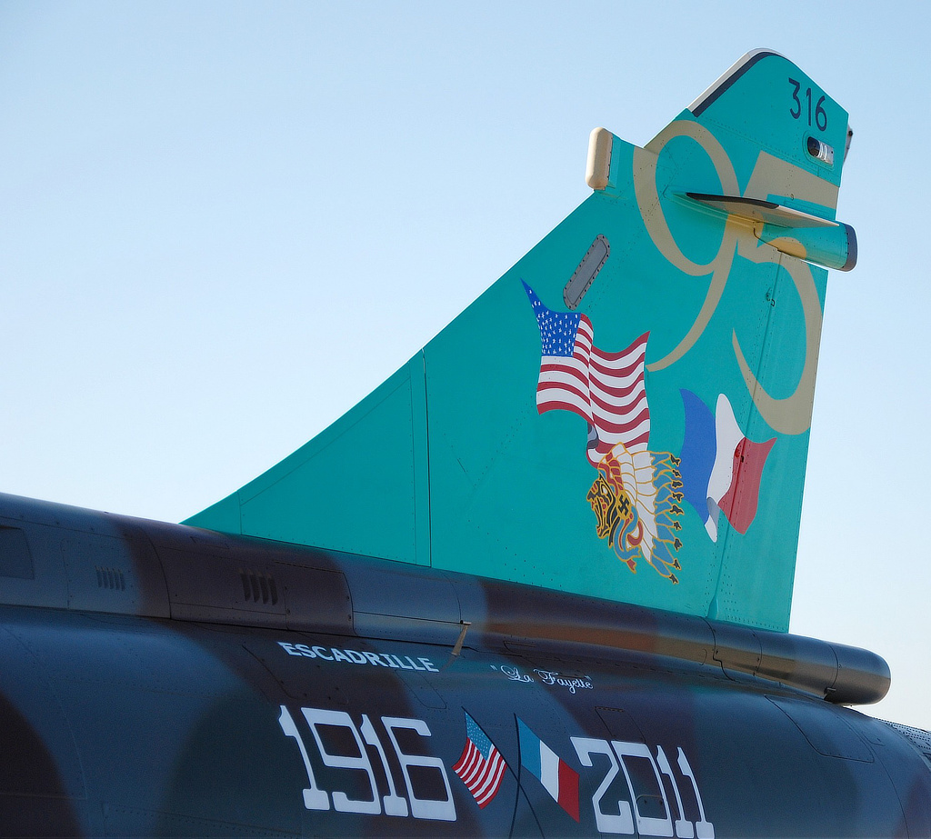 Dassault Mirage 2000N 316 of the Armée de l'Air, 1916-2011 special livery